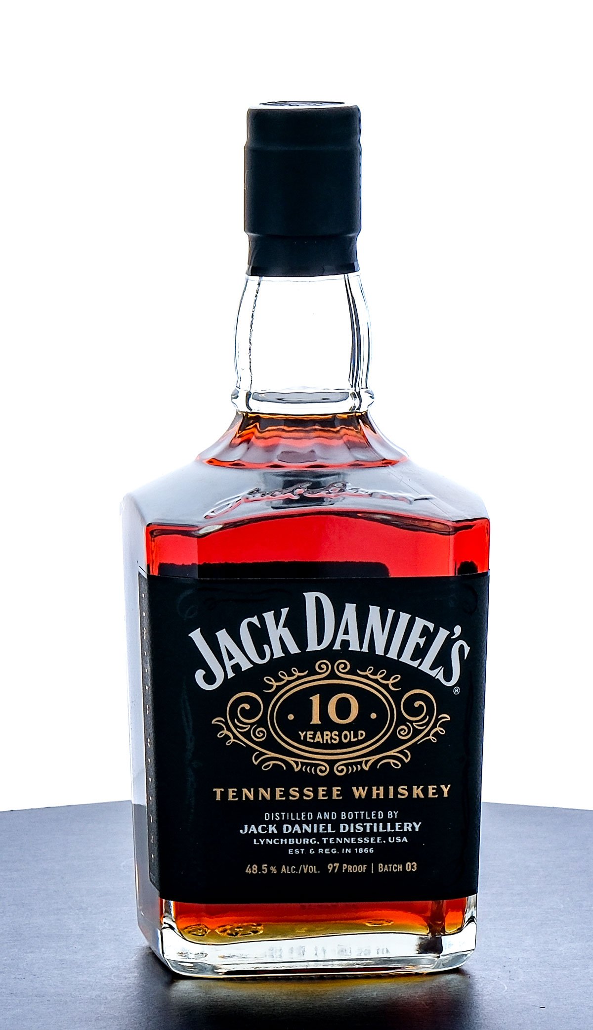 Jack Daniel's 10 Year Old Batch 03 Tennessee Whiskey