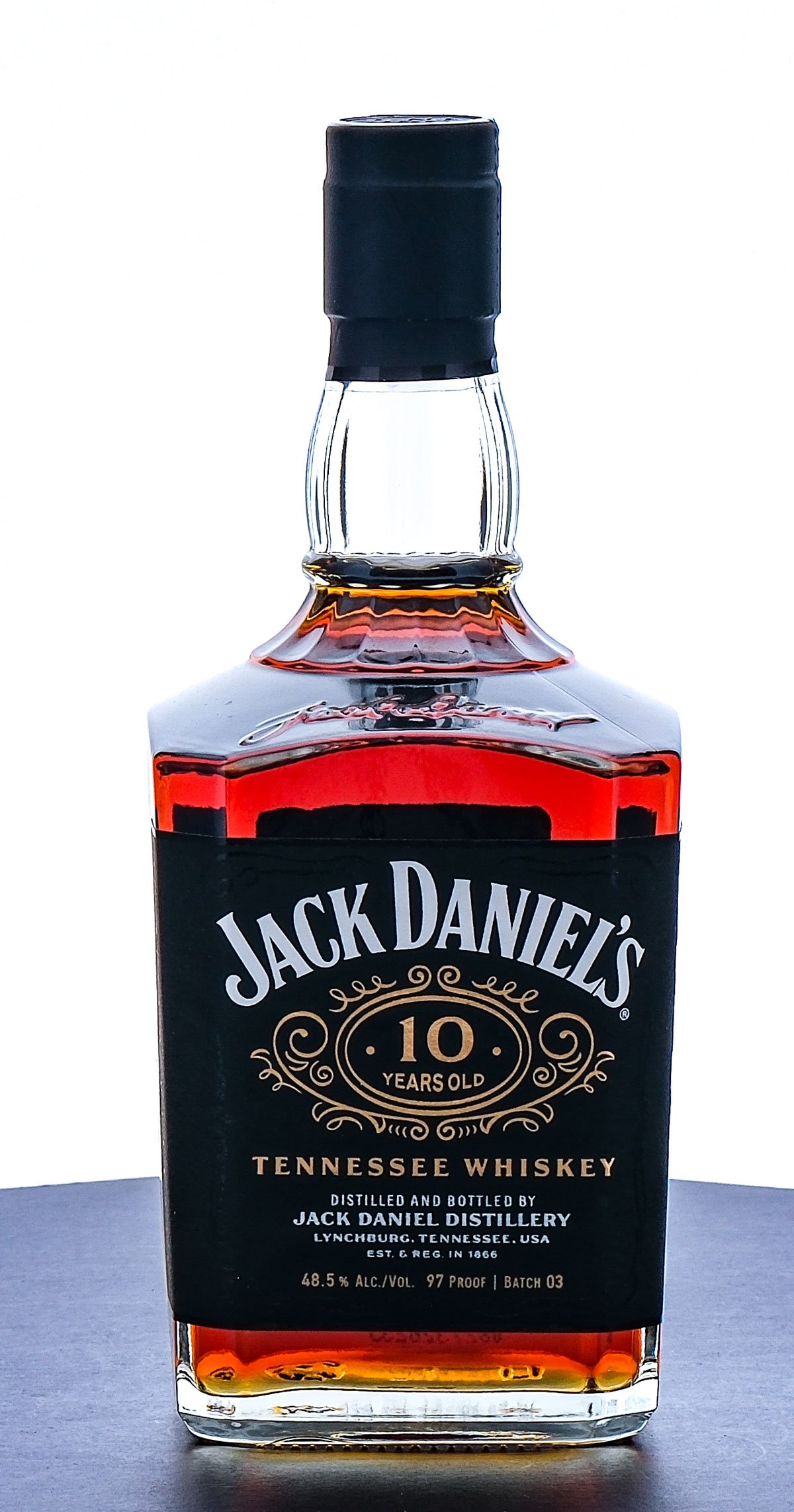 Jack Daniel's 10 Year Tennessee Whiskey Batch 03