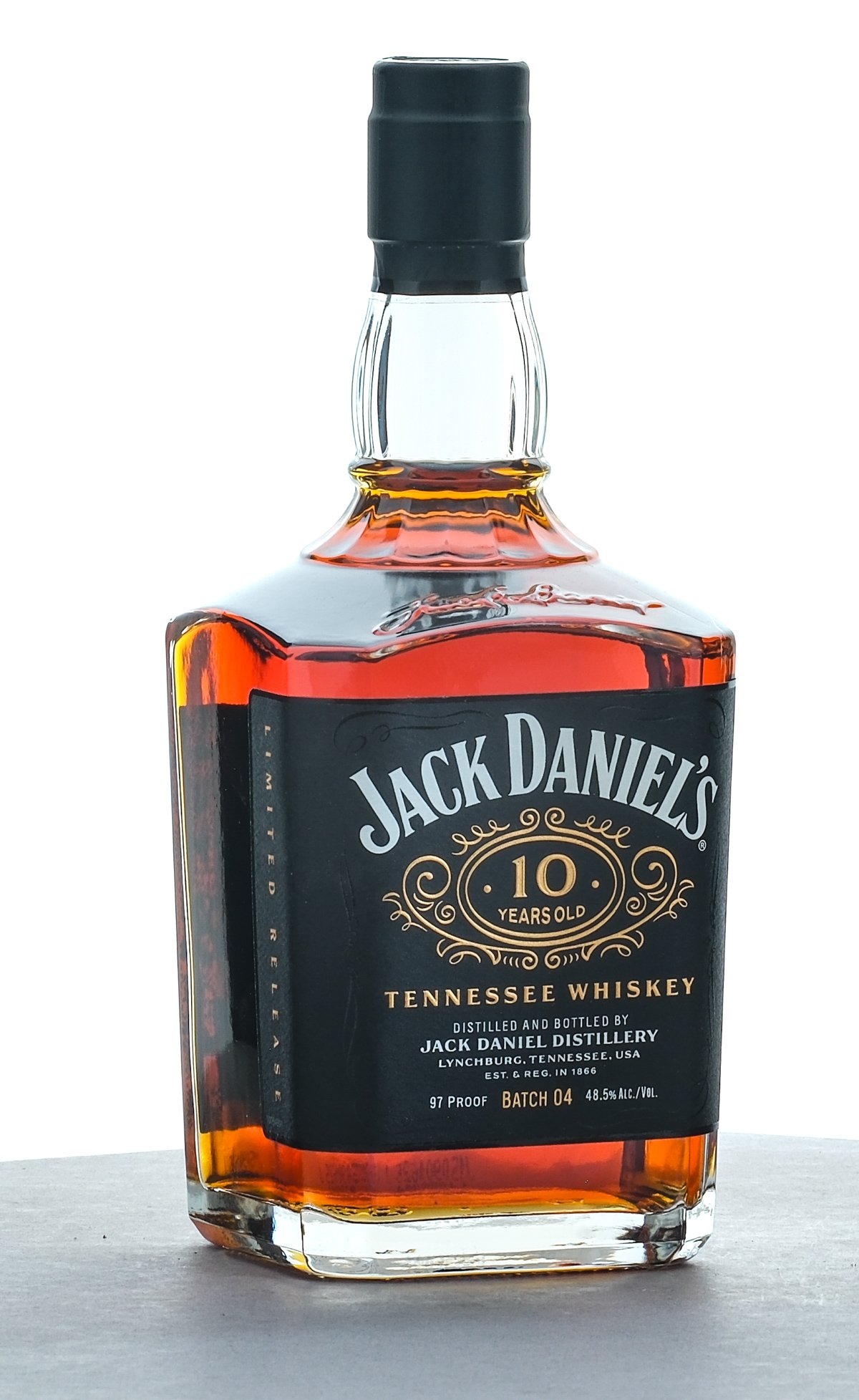 Jack Daniel's 10 Year Tennessee Whiskey Batch 04