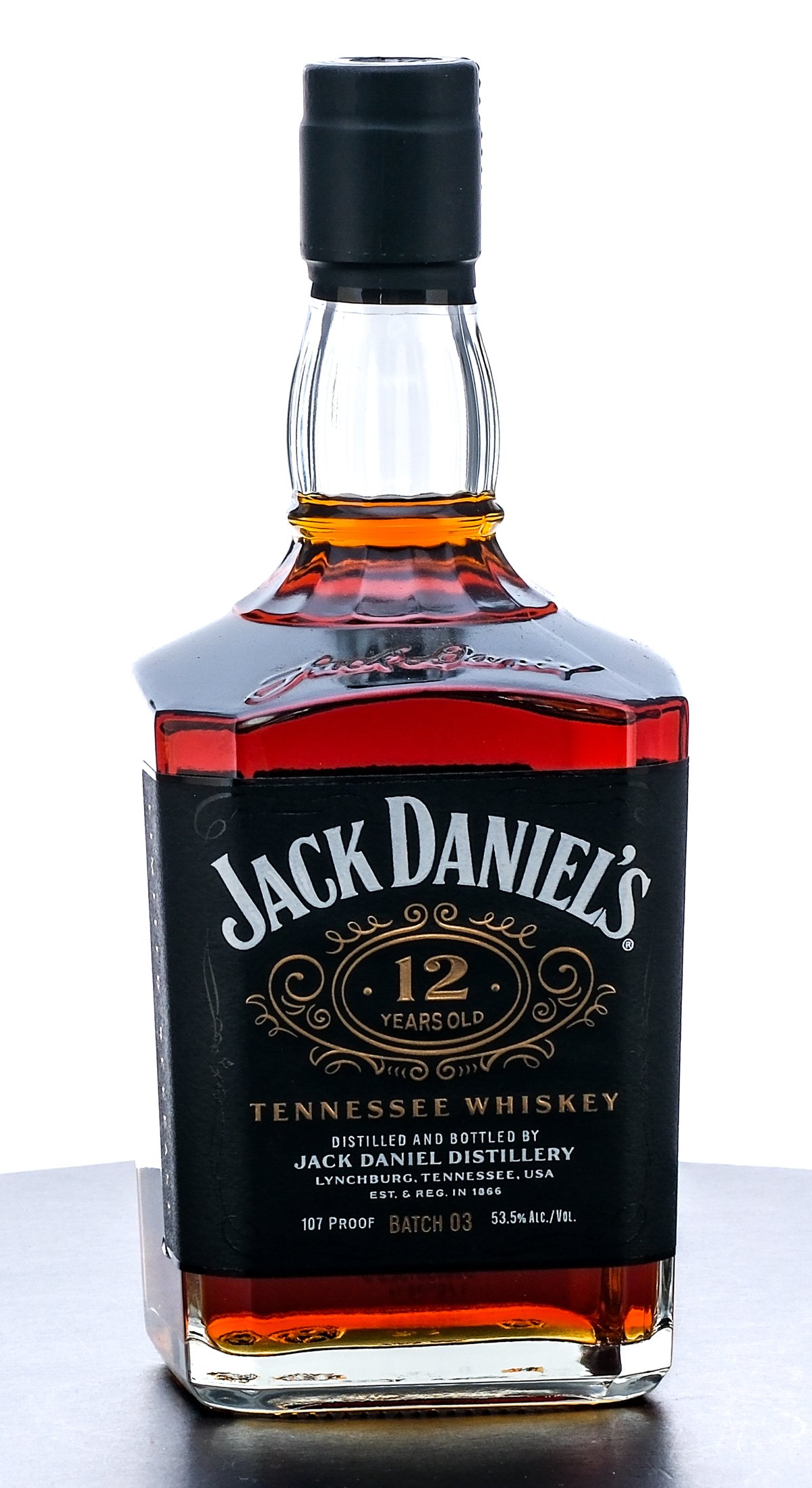 Jack Daniel's 12 Year Tennessee Whiskey Batch 03 2025