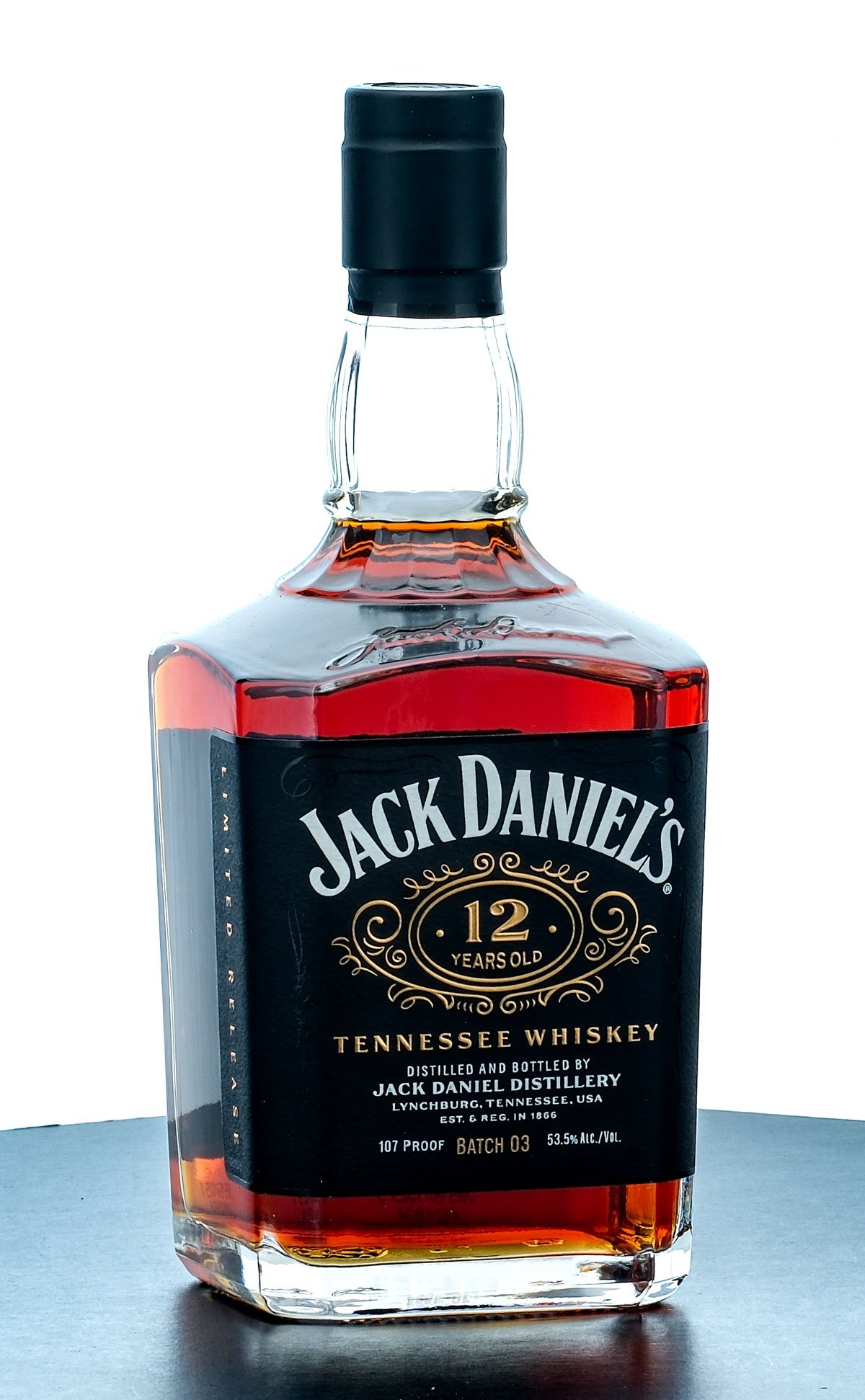 Jack Daniel's 12 Year Tennessee Whiskey Batch 03