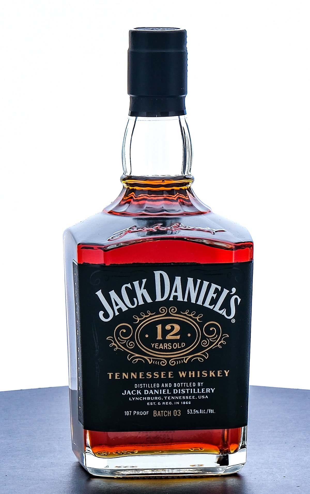 Jack Daniel's 12 Year Tennessee Whiskey Batch 3