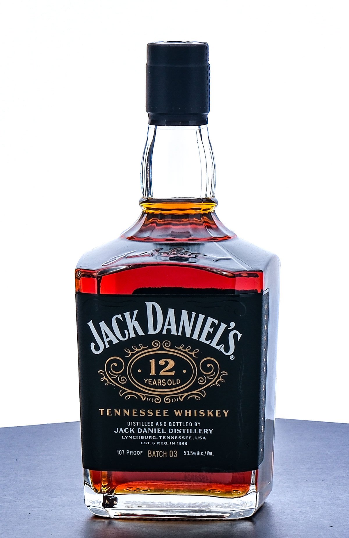Jack Daniel's 12 Year Tennessee Whiskey Batch 3