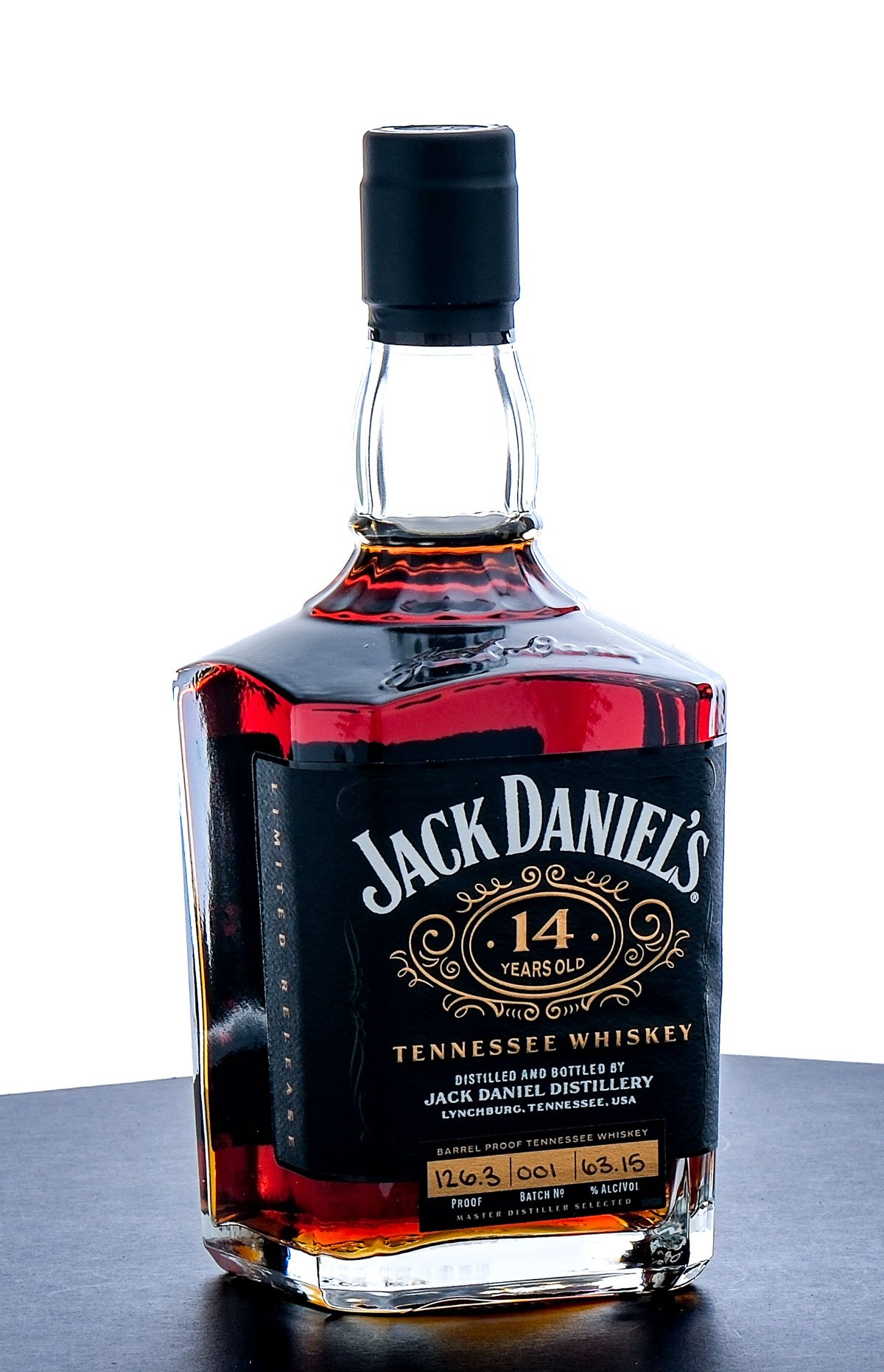 Jack Daniel's 14 Year Barrel Proof Select Batch 001 (2025)