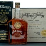 Jack Daniel's "1914 London, England" Gold Medal Series Special Limited Edition Tennessee Whiskey Vintage Bottle
