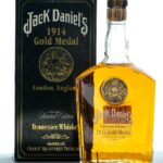 Jack Daniel's "1914 London, England" Gold Medal Series Special Limited Edition Tennessee Whiskey Vintage Bottle (photo 2)