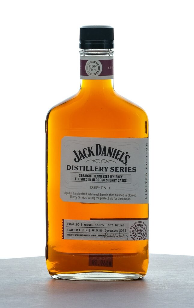 Jack Daniel's Distillery Series Straight Tennessee Whiskey Selection 012 2023 375ml