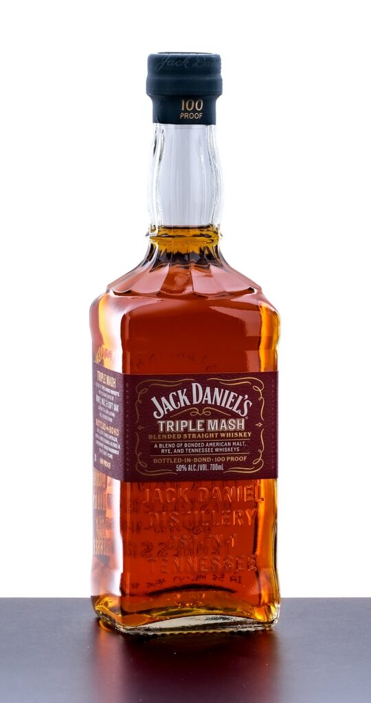 Jack Daniel's Triple Mash Bottled in Bond Blended Straight Whiskey
