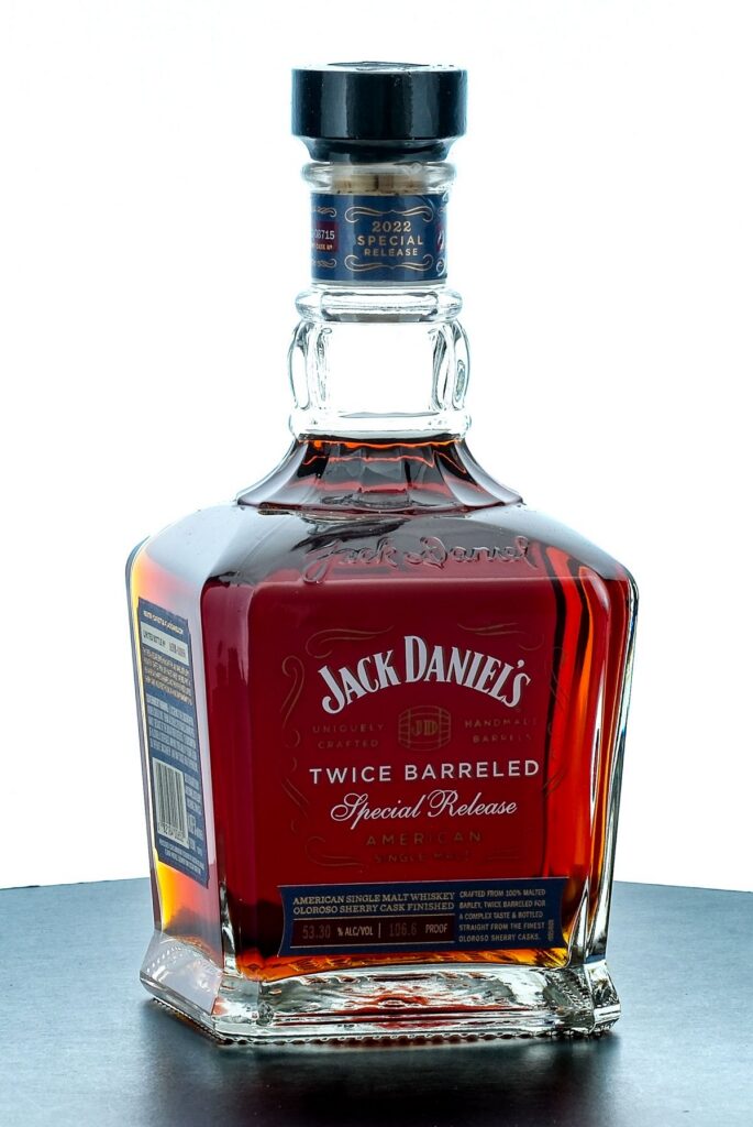 Jack Daniel's Twice Barreled Special Release American Single Malt Whiskey 2022