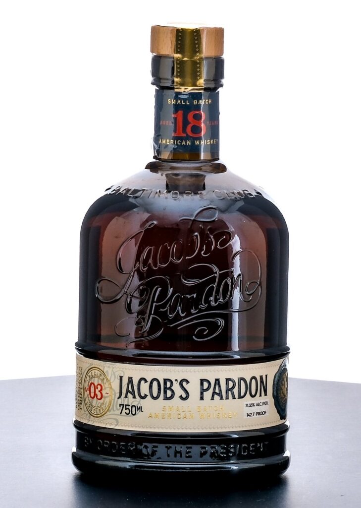 Jacob's Pardon 18 Year Small Batch American Whiskey Recipe No 3 (2023)