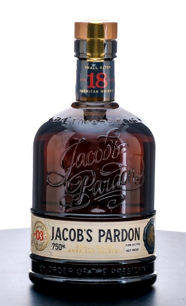 Jacob's Pardon 18 Year Small Batch American Whiskey Recipe No 3 (2023)