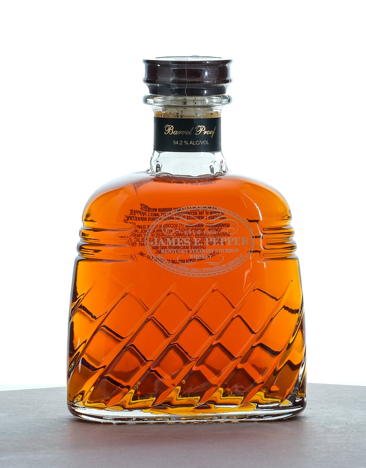 James E. Pepper Barrel Proof Straight Bourbon Batch No. 0030