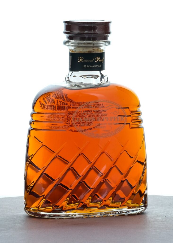 James E. Pepper Barrel Proof Straight Bourbon Batch No. 0053