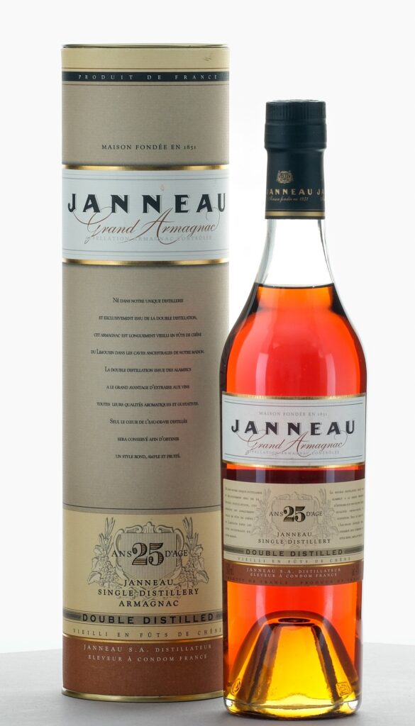 Janneau 25 Year Double Distilled Grand Armagnac 500ml