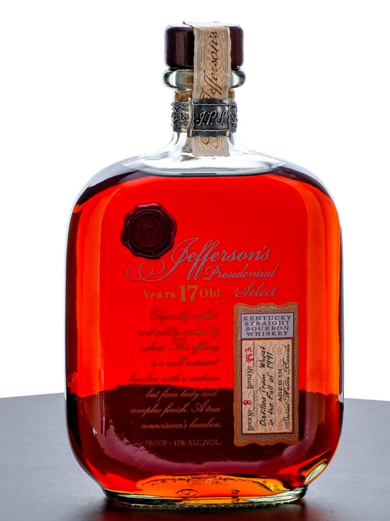 Jefferson's 17 Year Old Presidential Select Straight Bourbon
