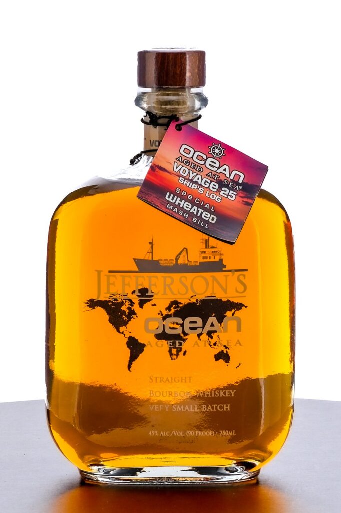 Jefferson's Ocean "Voyage 25" Aged at Sea Very Small Batch Straight Wheated Bourbon