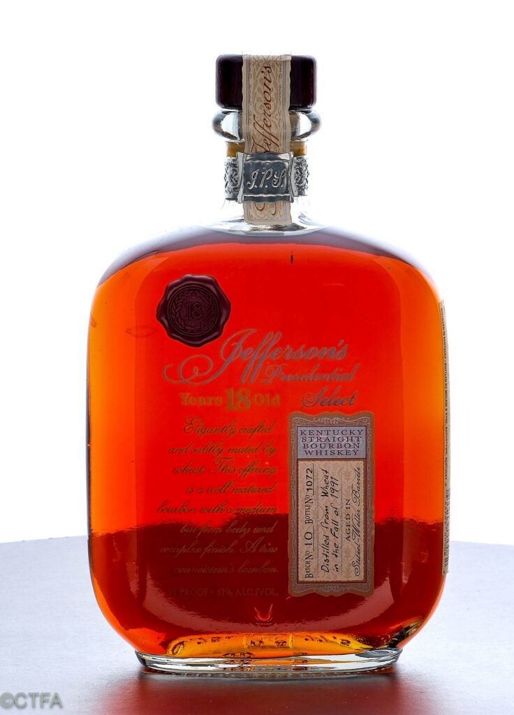 Jefferson's Presidential Select 18 Year Old Kentucky Straight Bourbon