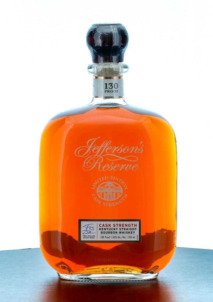 Jefferson's Reserve Limited Edition Cask Strength Bourbon