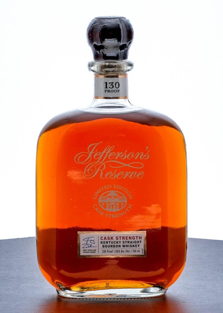 Jefferson's Reserve Limited Edition Cask Strength Kentucky Straight Bourbon