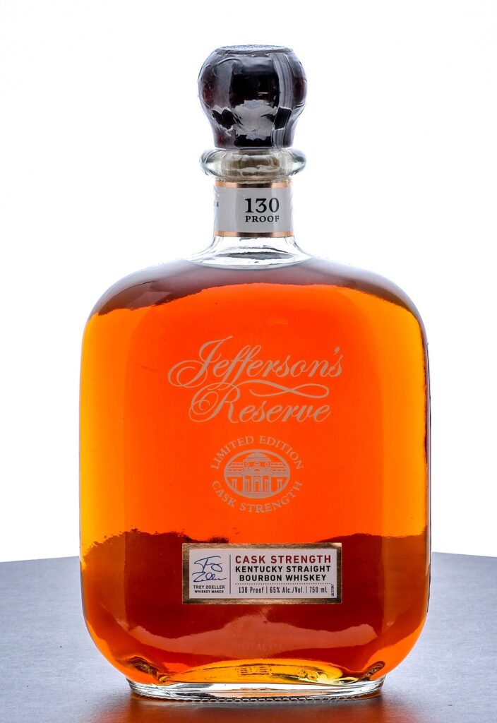 Jefferson's Reserve Limited Edition Cask Strength KY Straight Bourbon