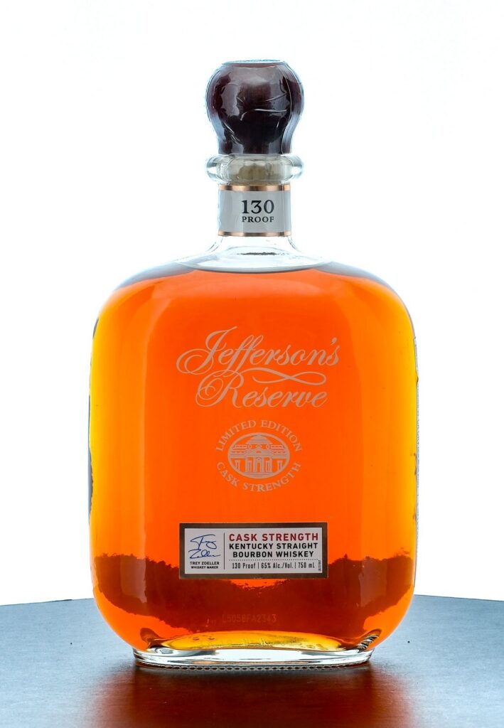 Jefferson's Reserve Limited Edition Cask Strength Straight Bourbon