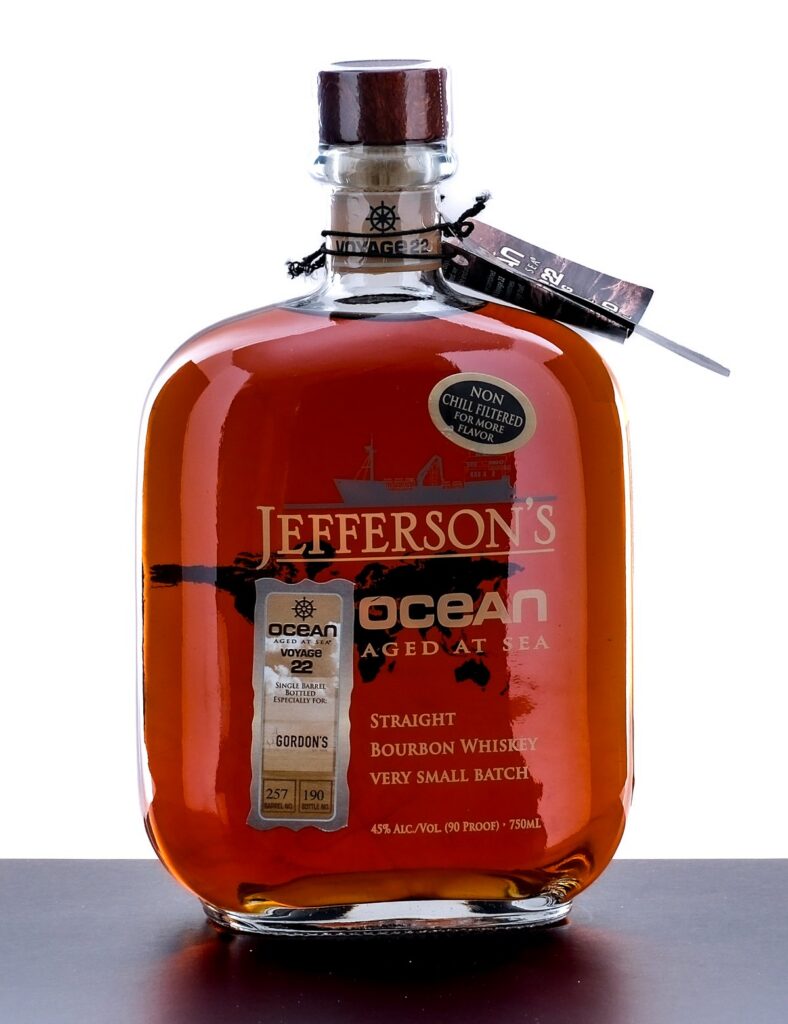 Jefferson's "Voyage 22" Ocean Aged at Sea Straight Bourbon
