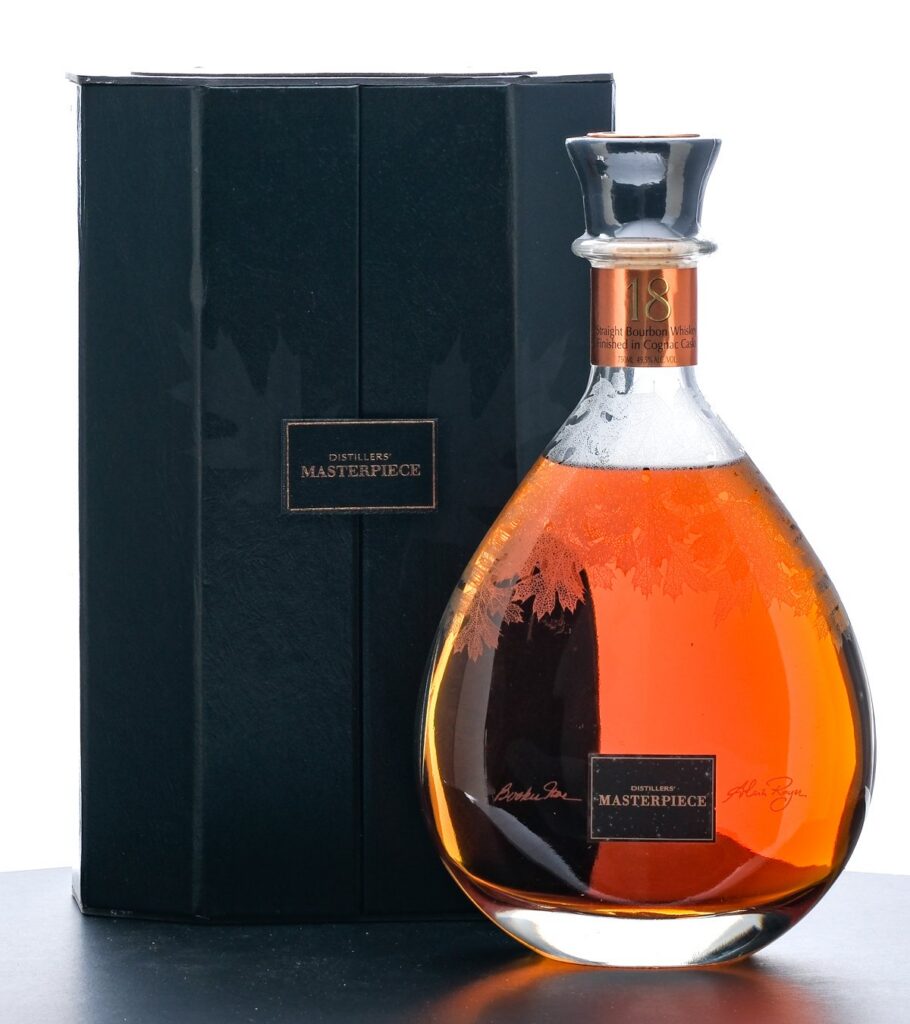Jim Beam Distillers Masterpiece Bourbon Whiskey Finished in Cognac Casks (1999)