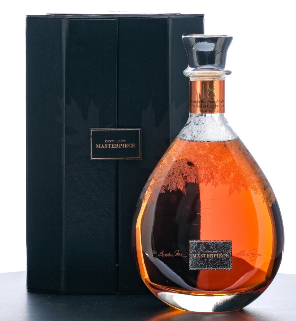 Jim Beam Distillers Masterpiece Bourbon Whiskey Finished in Cognac Casks (1999)