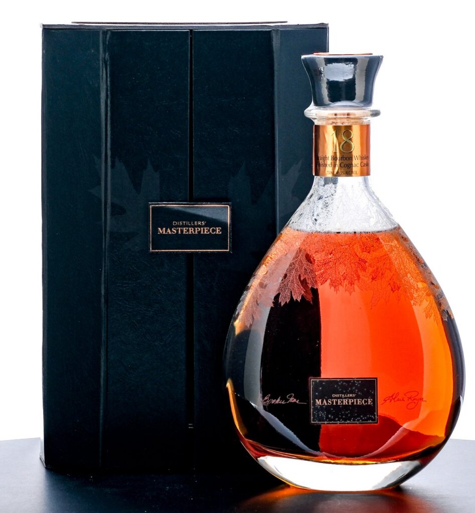 Jim Beam Distillers Masterpiece Bourbon Whiskey Finished in Cognac Casks (1999)