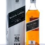 Johnnie Walker Black Label 12 Year Blended Scotch New York Yankees Limited Edition 2018
