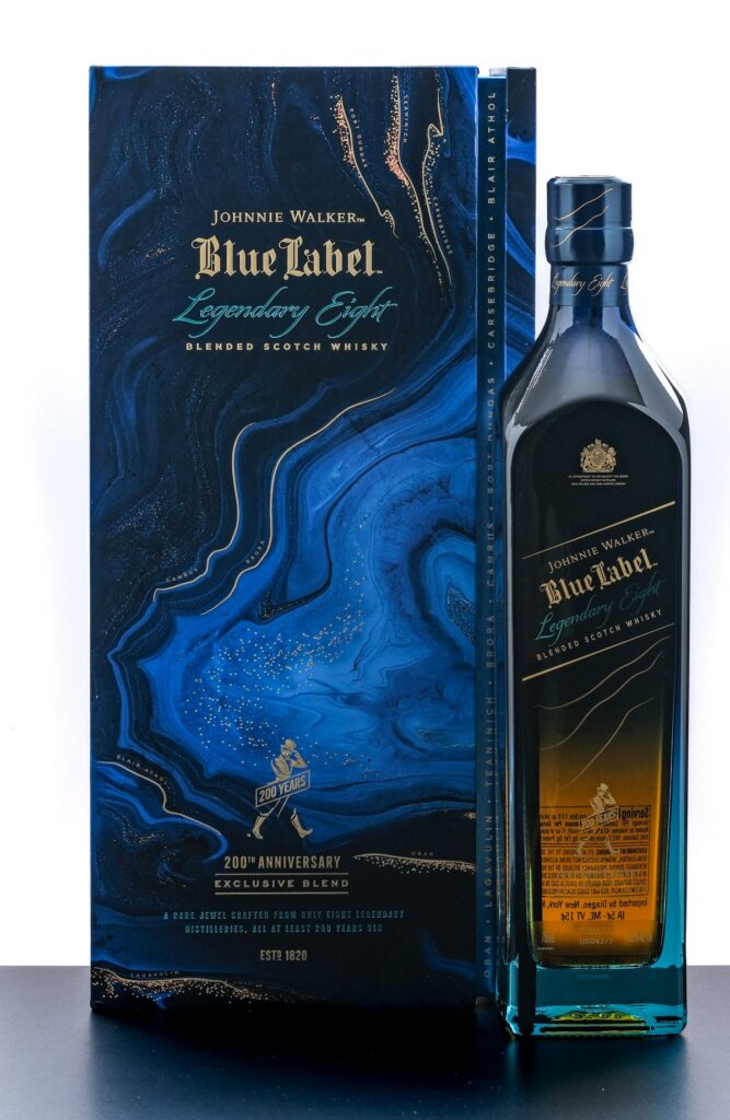 Johnnie Walker Blue Label Legendary Eight 200th Anniversary Blended Scotch Whisky