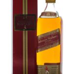 Johnnie Walker Red Label Blended Scotch Vintage Bottle