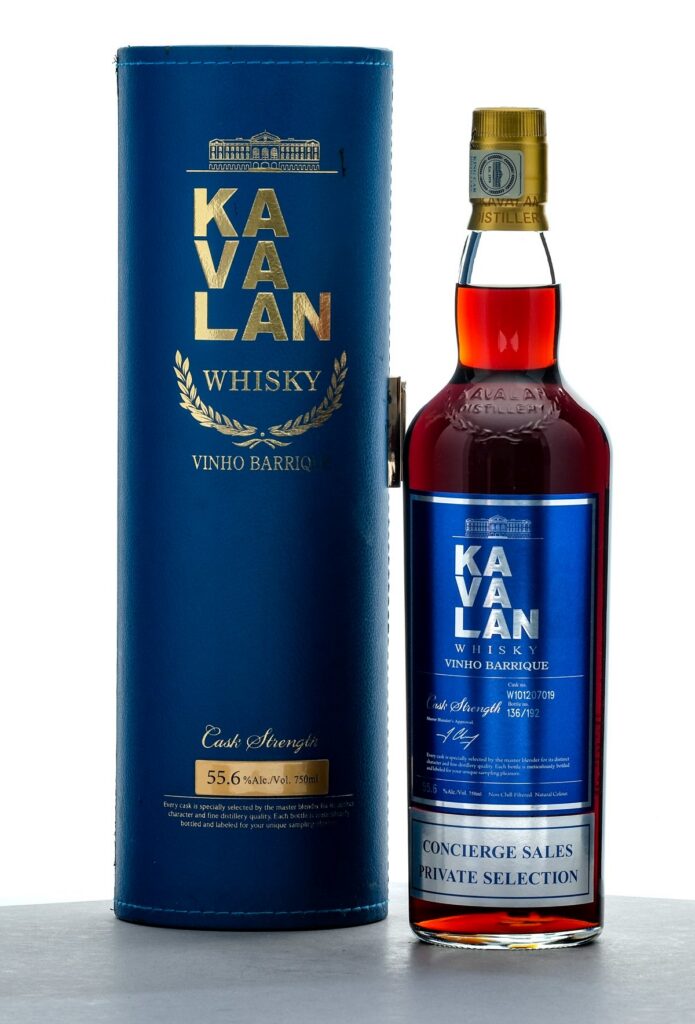 Kavala Vinho Barrique Concierge Sales Private Selection Cask Strength Single Cask Whisky 2017