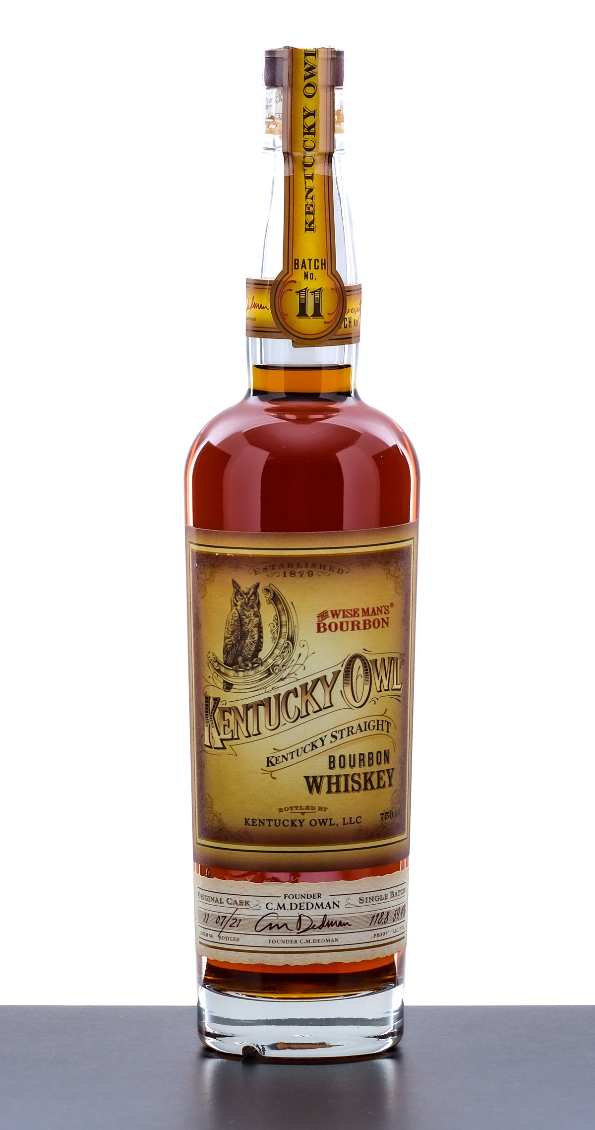 Kentucky Owl Single Batch 11 Straight Bourbon Whiskey 2021
