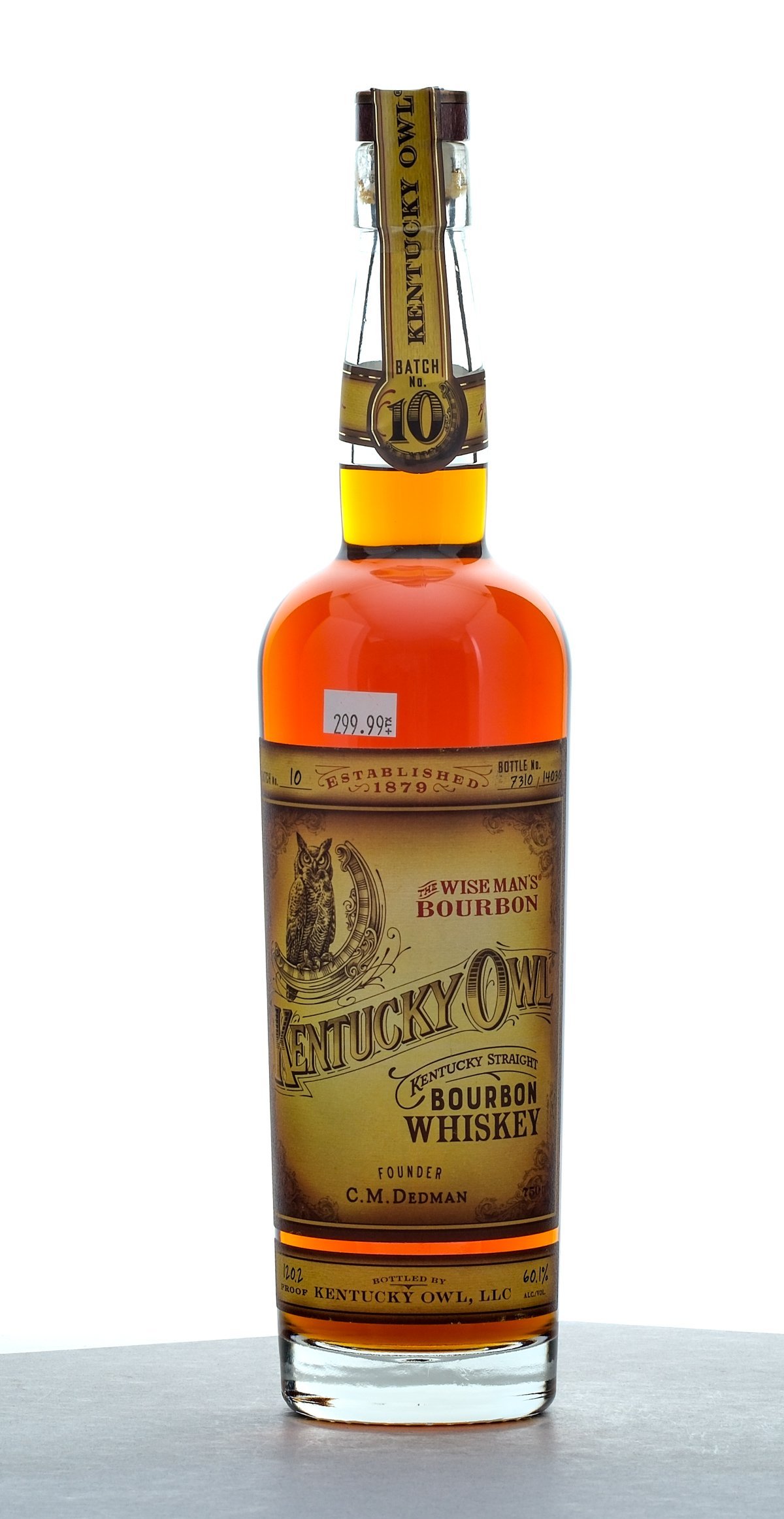 Kentucky Owl Straight Bourbon Batch 10