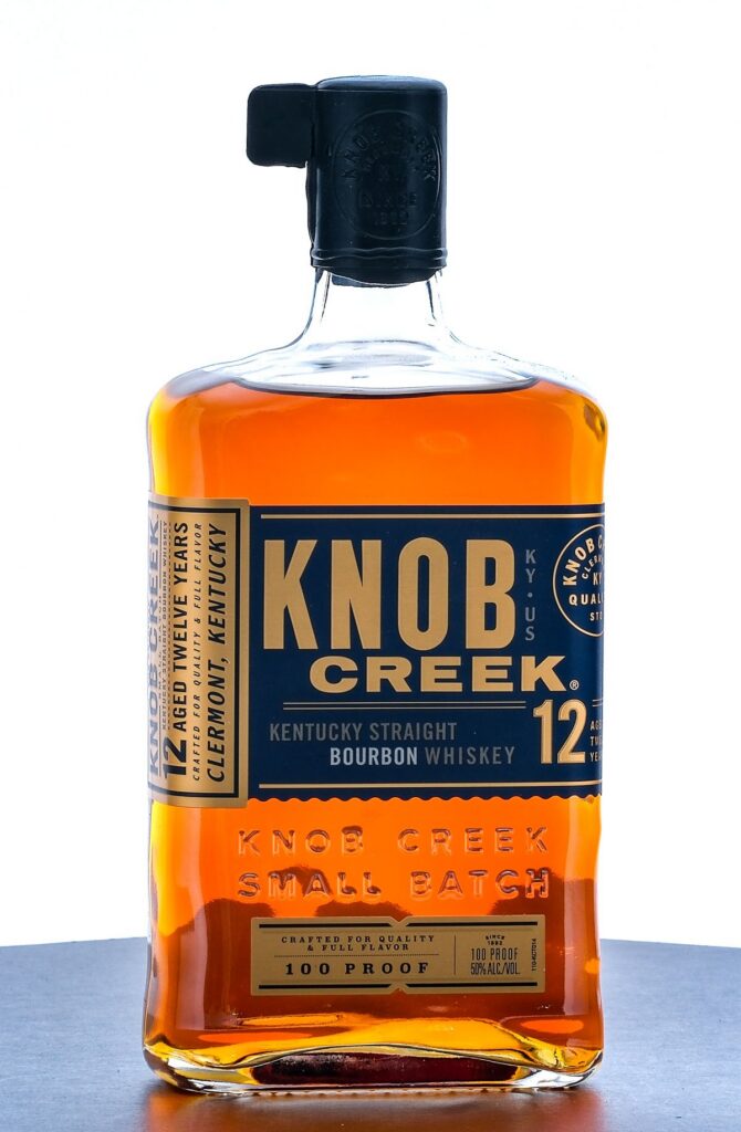 Knob Creek 12 Year 100 Proof Small Batch Bourbon