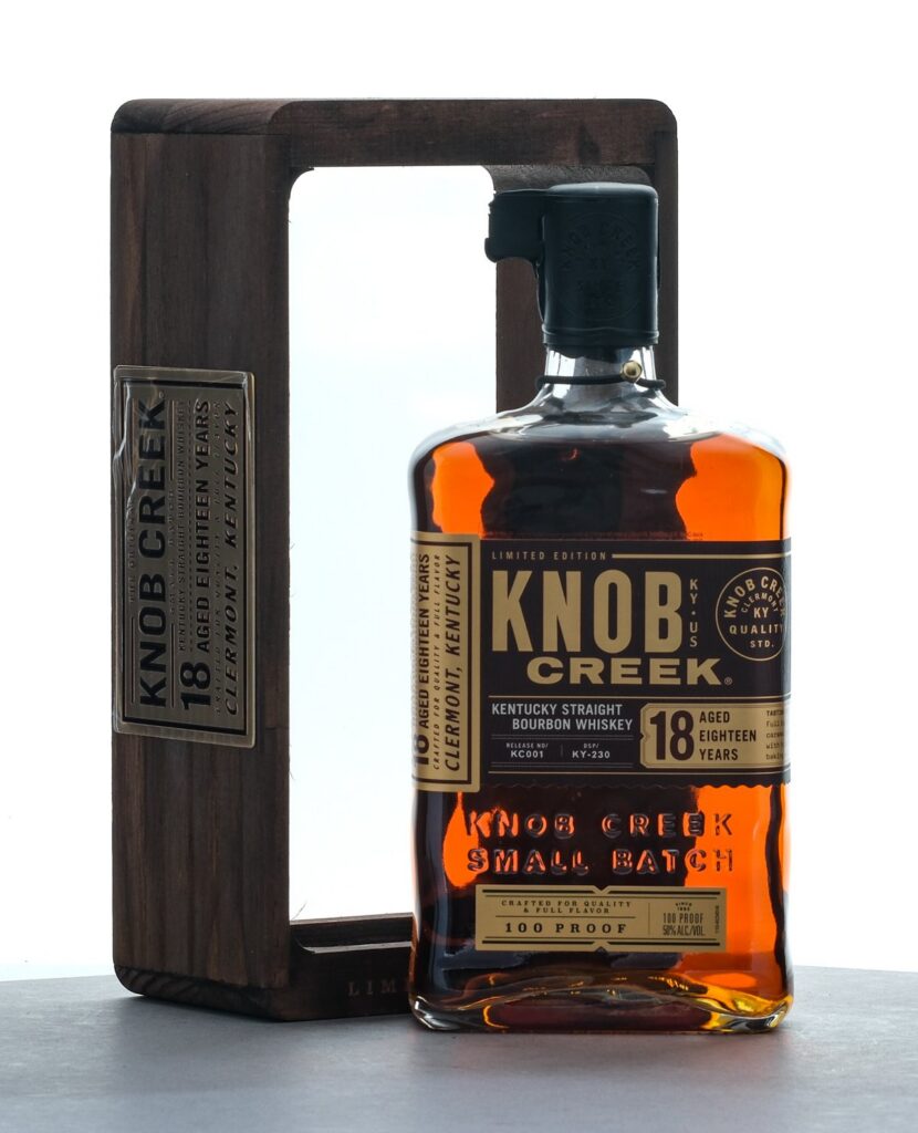 Knob Creek 18 Limited Edition Straight Bourbon Release No. KC001