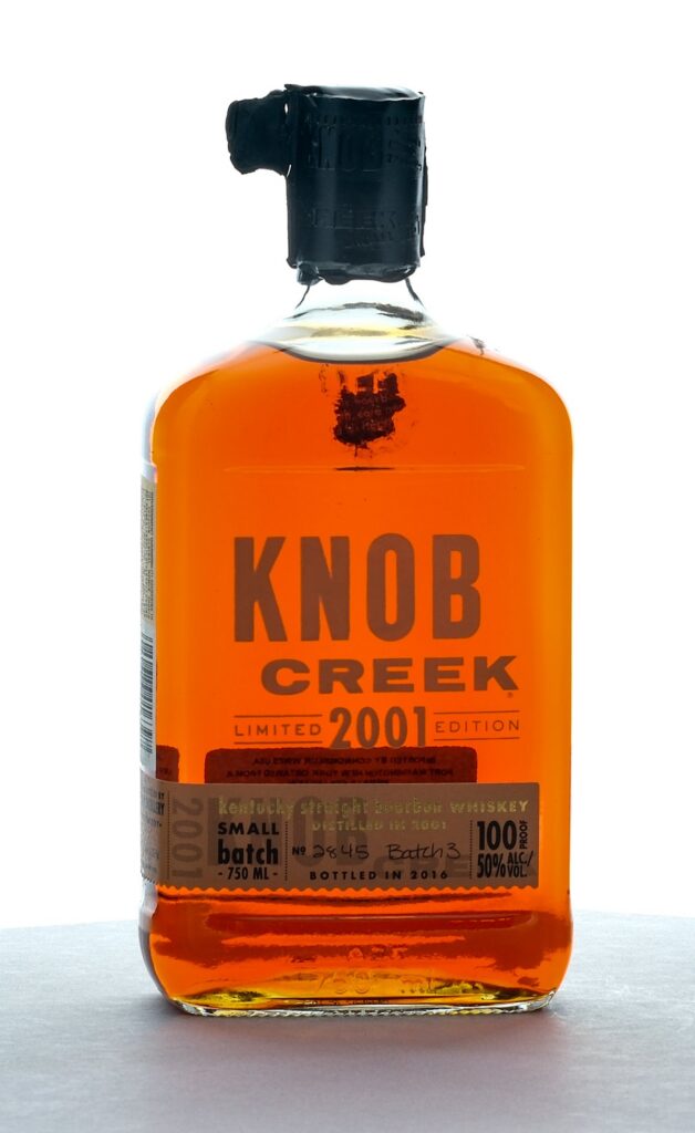 Knob Creek "2001" Limited Edition Small Batch 3 Straight Bourbon 2016