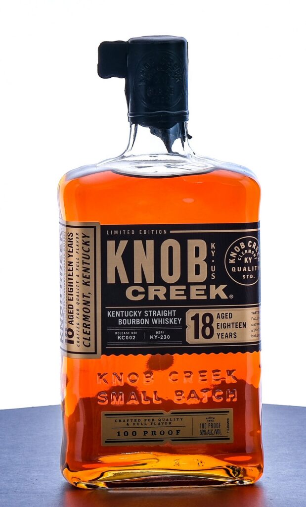 Knob Creek Limited Edition 18 Year Small Batch Bourbon (Release No/ KC002)