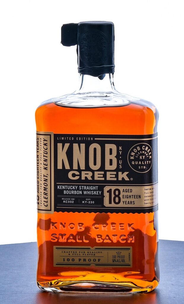 Knob Creek Limited Edition 18 Year Small Batch Bourbon (Release No/ KC002)