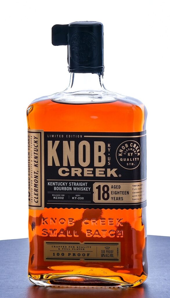 Knob Creek Limited Edition 18 Year Small Batch Bourbon (Release No/ KC002)