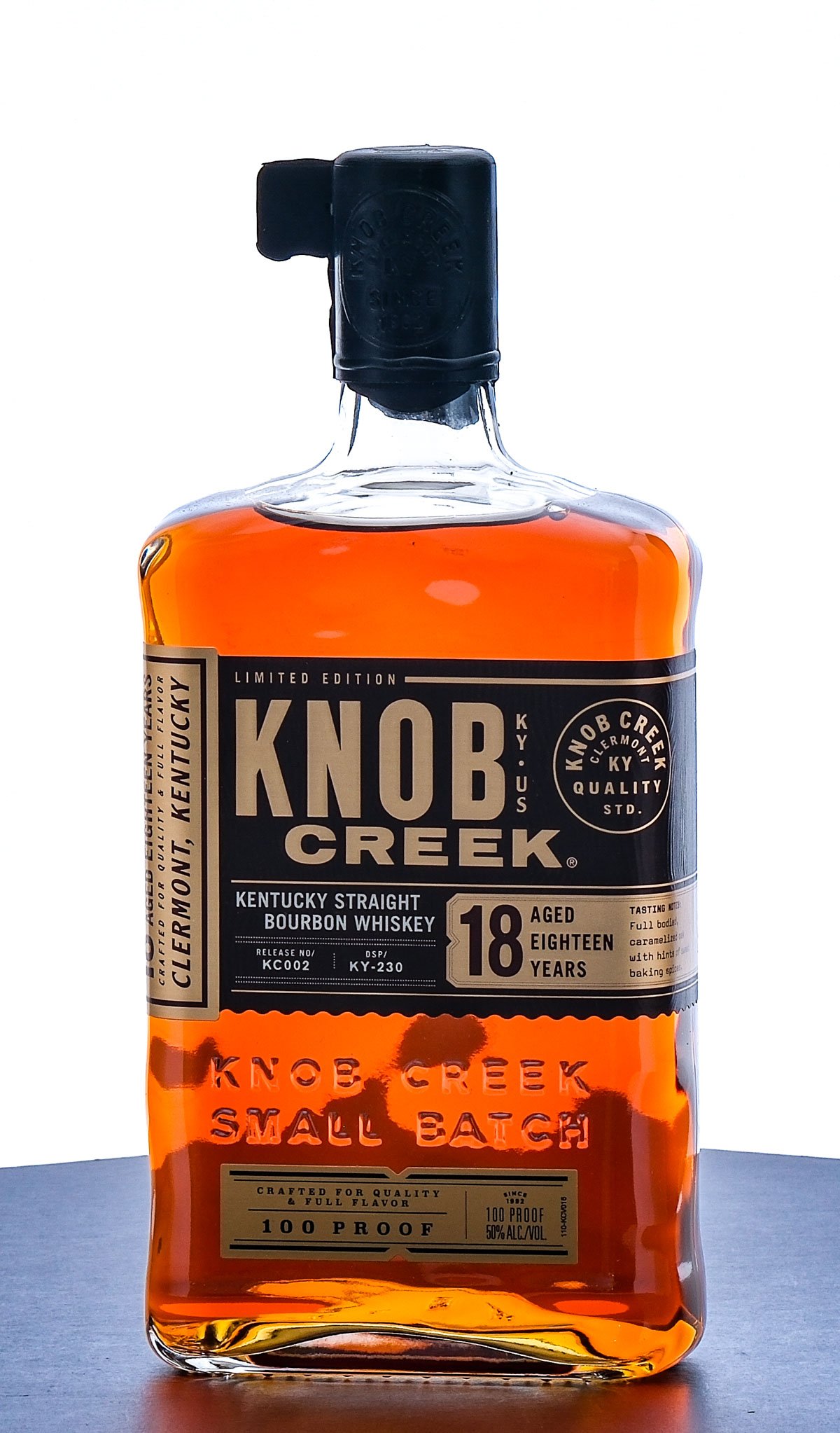 Knob Creek Limited Edition 18 Year Small Batch Bourbon (Release No/ KC002)