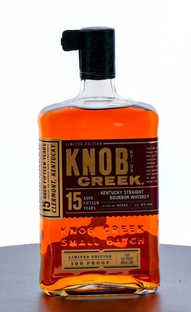 Knob Creek Limited Edition Kentucky Straight Bourbon Whiskey 15 Year Old