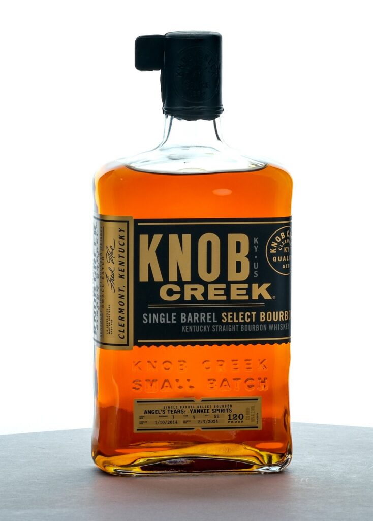 Knob Creek Single Barrel Select Angel's Tears (Yankee Spirits) Bourbon 2024