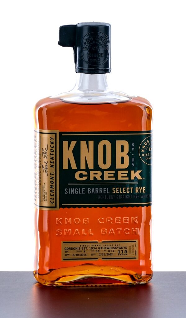 Knob Creek Small Batch Single Barrel Select Straight Rye
