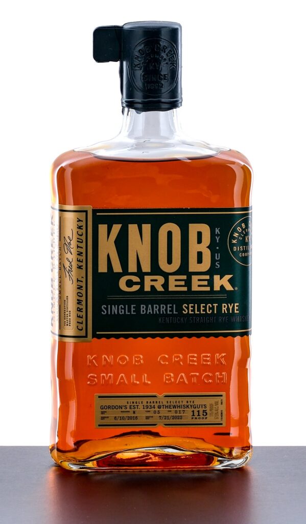 Knob Creek Small Batch Single Barrel Select Straight Rye