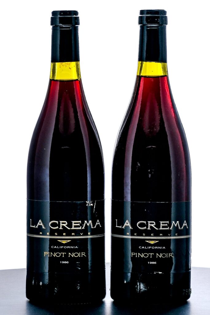 La Crema Reserve Pinot Noir 1986 Group (2 Bottles)