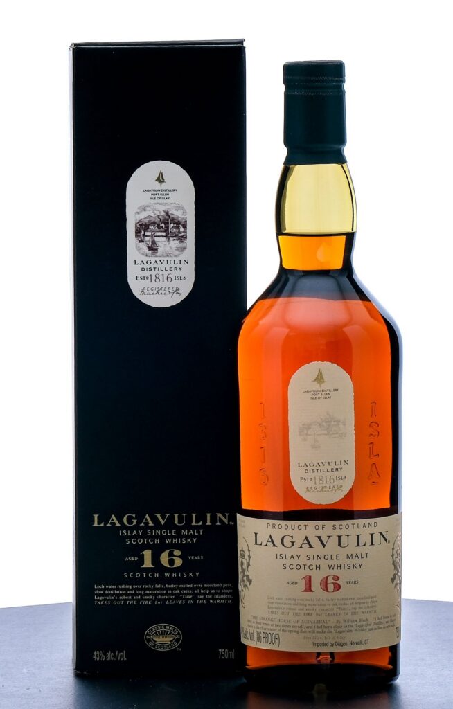 Lagavulin 16 Year Old Islay Single Malt Scotch