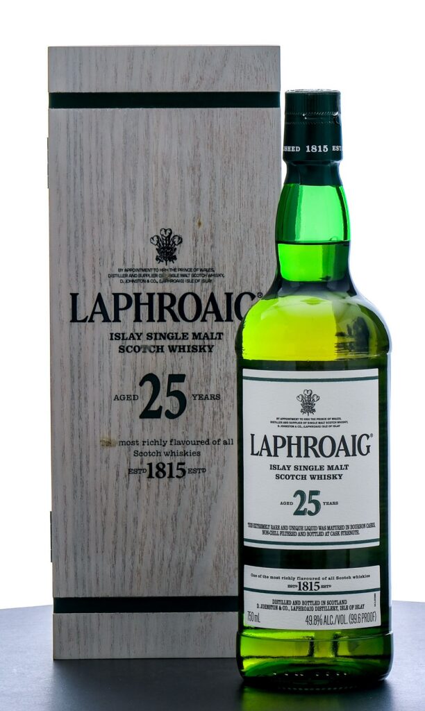 Laphroaig 25 Year Old Islay Single Malt Scotch 2020