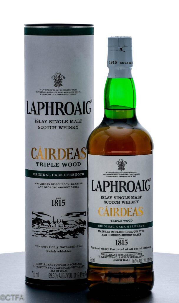Laphroaig Càirdeas Triple Wood Single Malt Scotch